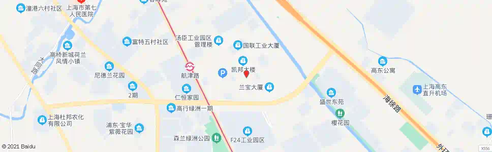 上海富特北路泰谷路_公交站地图_上海公交_妙搜公交查询2025