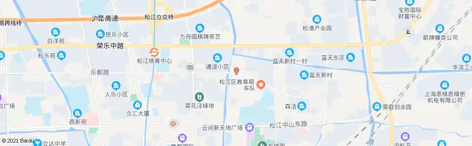 上海乐都路沪松公路_公交站地图_上海公交_妙搜公交查询2025