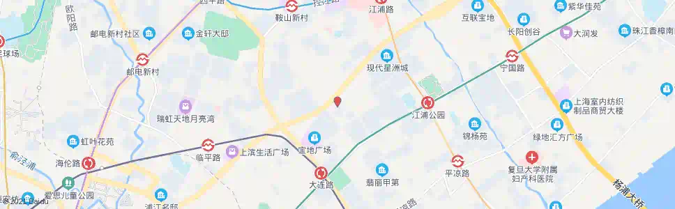 上海唐山路通北路_公交站地图_上海公交_妙搜公交查询2025