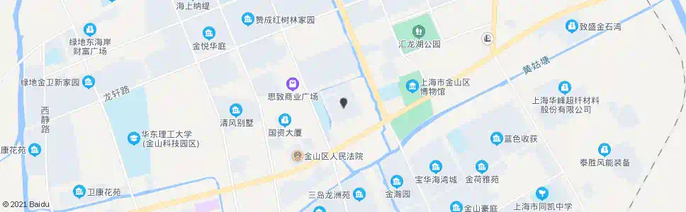 上海金山区政府_公交站地图_上海公交_妙搜公交查询2025