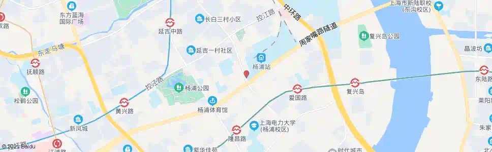 上海内江路周家嘴路_公交站地图_上海公交_妙搜公交查询2025