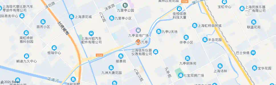 上海九亭镇_公交站地图_上海公交_妙搜公交查询2025