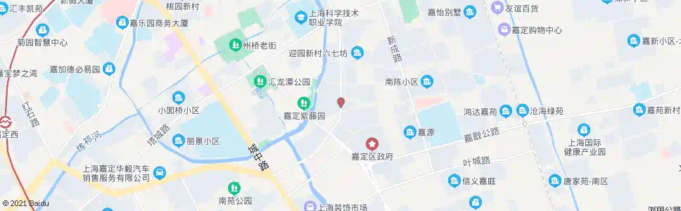 上海嘉华山庄_公交站地图_上海公交_妙搜公交查询2025