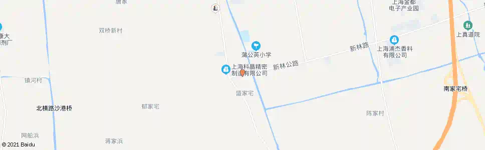 上海新林路寺中路_公交站地图_上海公交_妙搜公交查询2025