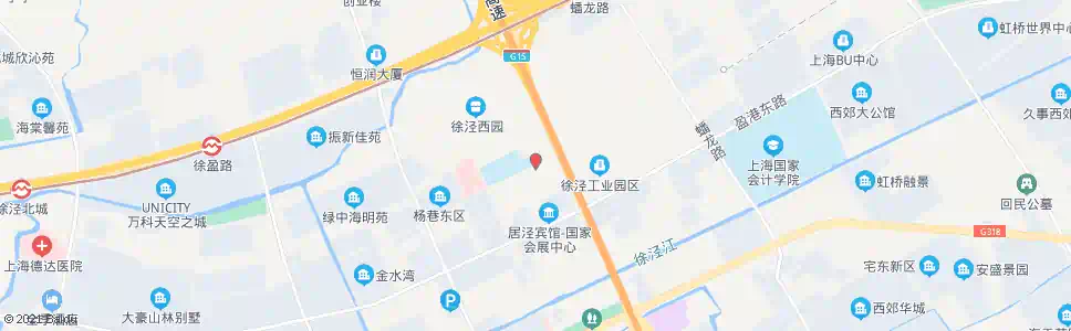 上海京华路徐民路_公交站地图_上海公交_妙搜公交查询2025