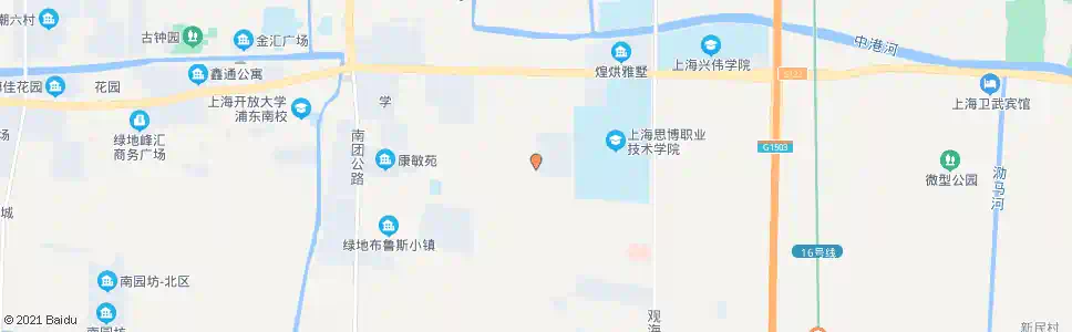 上海川南奉公路瓦洪公路(招呼站)_公交站地图_上海公交_妙搜公交查询2025