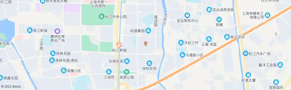 上海建设花园_公交站地图_上海公交_妙搜公交查询2025