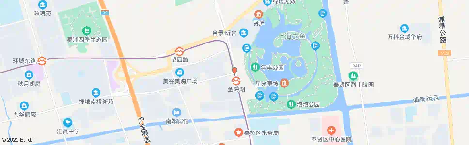 上海金海公路泽丰路_公交站地图_上海公交_妙搜公交查询2025