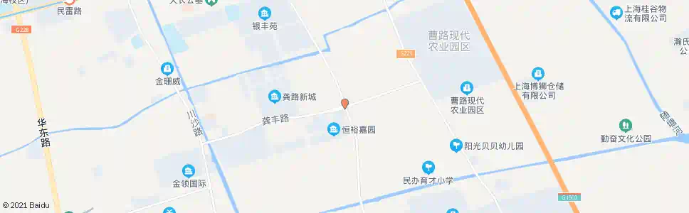 上海凌空路龚丰路_公交站地图_上海公交_妙搜公交查询2025
