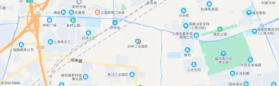 上海闵申工业园区_公交站地图_上海公交_妙搜公交查询2025