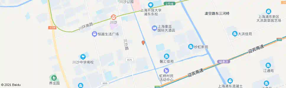 上海南高桥村委_公交站地图_上海公交_妙搜公交查询2025