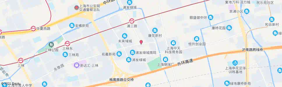 上海永泰路浦三路_公交站地图_上海公交_妙搜公交查询2025