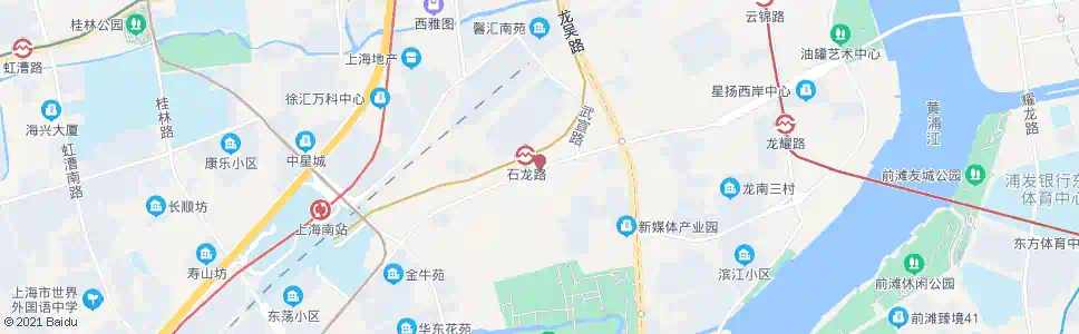上海石龙路东泉路_公交站地图_上海公交_妙搜公交查询2025