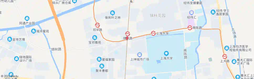 上海锦秋路祁连山路_公交站地图_上海公交_妙搜公交查询2025