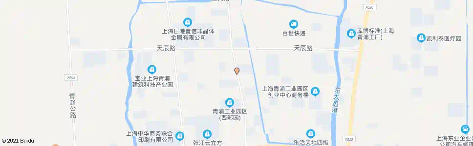 上海天辰路天一村_公交站地图_上海公交_妙搜公交查询2025