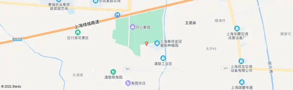 上海金源果蔬_公交站地图_上海公交_妙搜公交查询2025