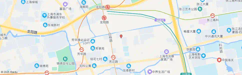 上海芳华路申波路_公交站地图_上海公交_妙搜公交查询2025