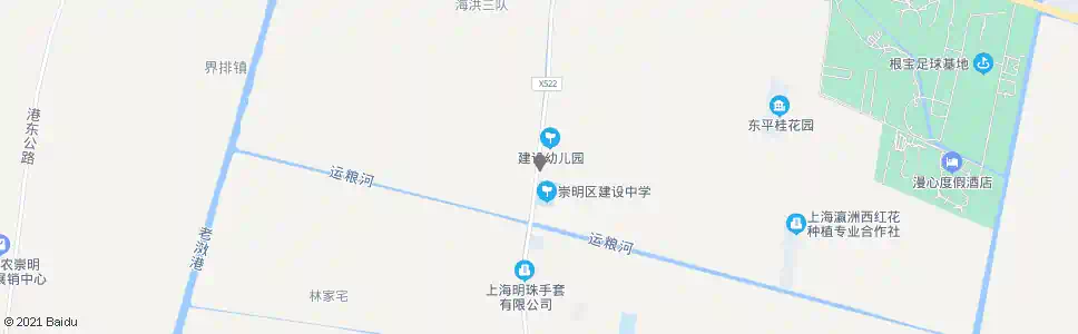 上海建设中学(招呼站)_公交站地图_上海公交_妙搜公交查询2025