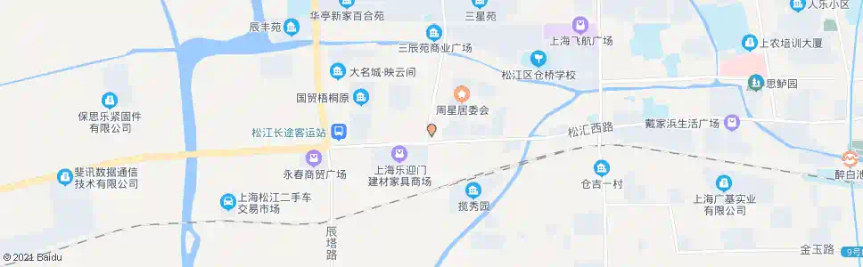 上海大仓桥_公交站地图_上海公交_妙搜公交查询2025
