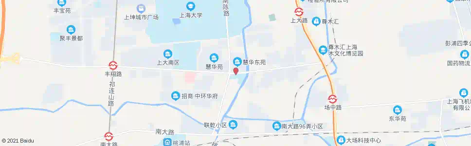 上海环镇北路南陈路_公交站地图_上海公交_妙搜公交查询2025