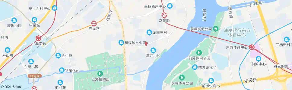 上海天钥桥南路龙水南路(招呼站)_公交站地图_上海公交_妙搜公交查询2025