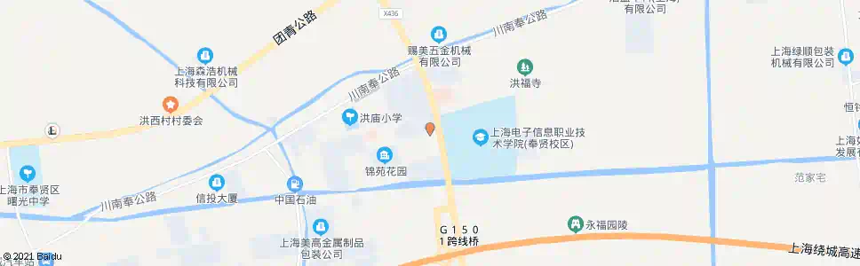 上海瓦洪公路洪中路_公交站地图_上海公交_妙搜公交查询2025