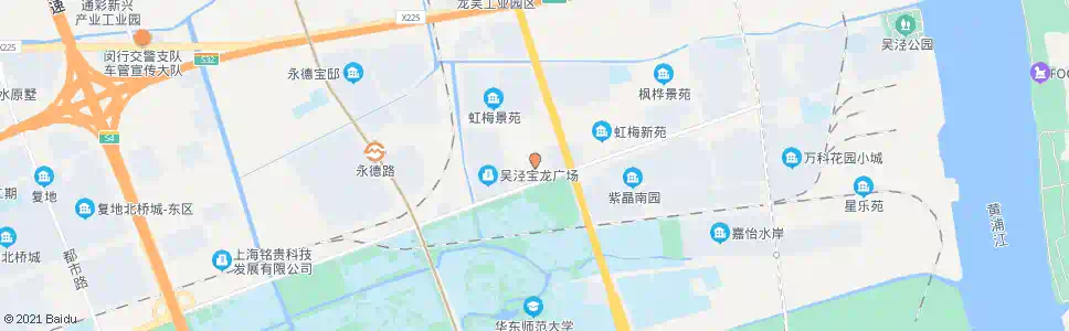 上海友爱中学_公交站地图_上海公交_妙搜公交查询2025
