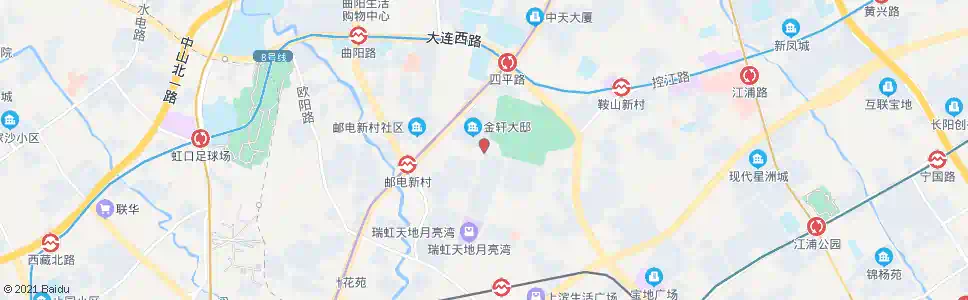 上海天宝路新港路_公交站地图_上海公交_妙搜公交查询2025
