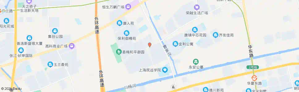 上海唐安路创新西路_公交站地图_上海公交_妙搜公交查询2025