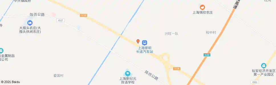 上海陈家镇(长江大桥)_公交站地图_上海公交_妙搜公交查询2025