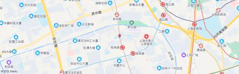 上海桂林路钦江路_公交站地图_上海公交_妙搜公交查询2025