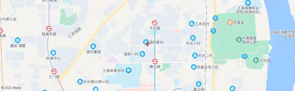 上海国和路中原路_公交站地图_上海公交_妙搜公交查询2025