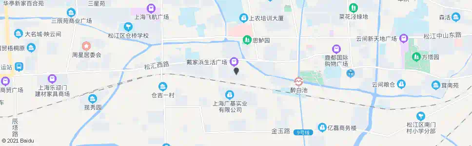 上海仓城七村(招呼站)_公交站地图_上海公交_妙搜公交查询2025