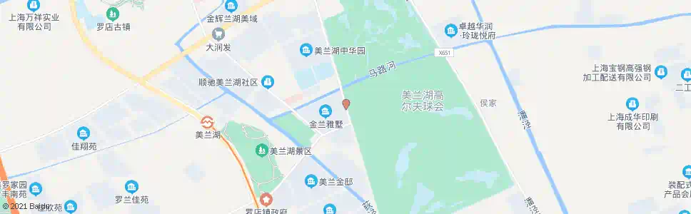 上海抚远路美兰湖路_公交站地图_上海公交_妙搜公交查询2025