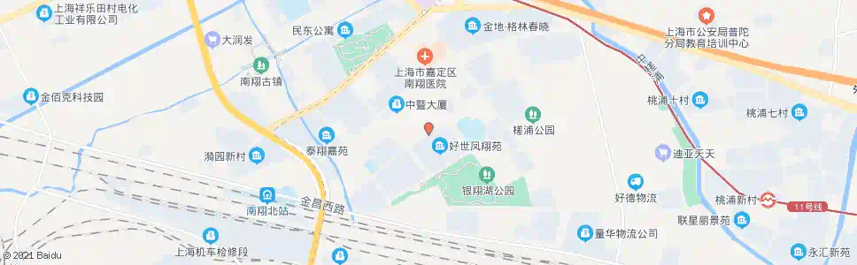 上海金通路古猗园南路_公交站地图_上海公交_妙搜公交查询2025