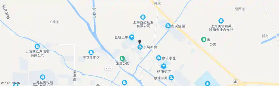 上海张堰农业银行_公交站地图_上海公交_妙搜公交查询2025