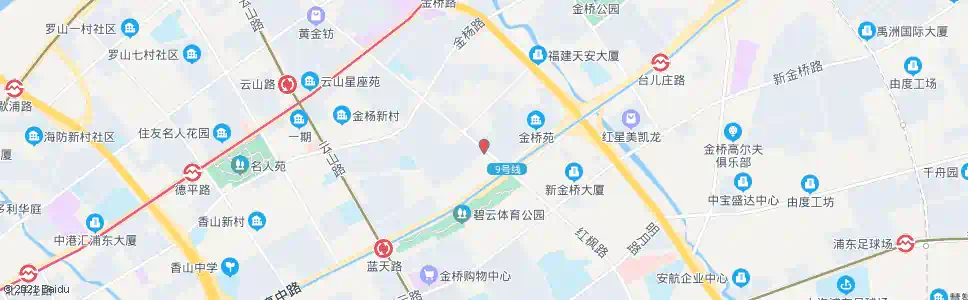 上海枣庄路银山路_公交站地图_上海公交_妙搜公交查询2025