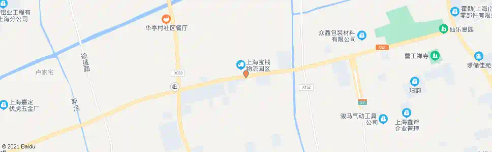 上海宝钱公路阳潮泾桥_公交站地图_上海公交_妙搜公交查询2025