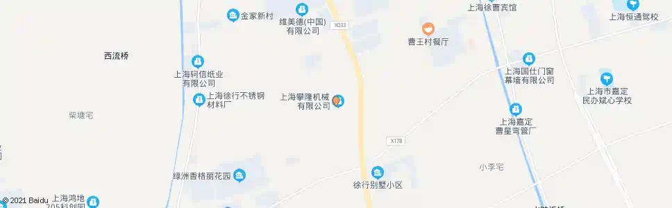 上海徐曹路浏翔公路_公交站地图_上海公交_妙搜公交查询2025