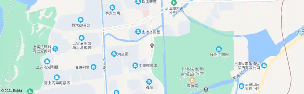 上海阁游路珠溪路_公交站地图_上海公交_妙搜公交查询2025