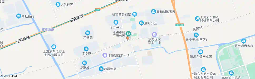上海川南奉公路晨阳路_公交站地图_上海公交_妙搜公交查询2025