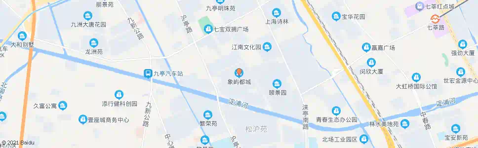 上海象屿都城_公交站地图_上海公交_妙搜公交查询2025