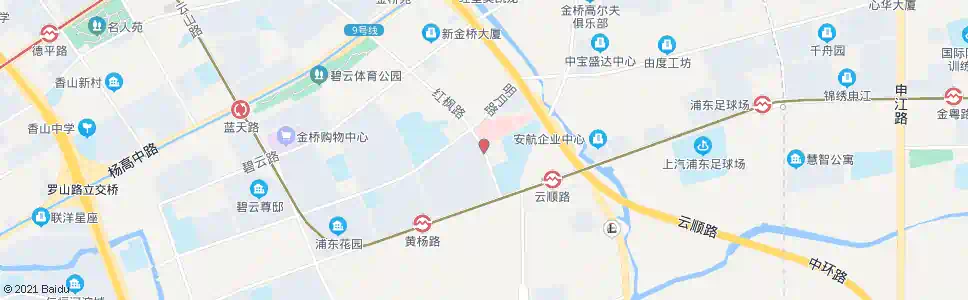 上海红枫路锦绣东路(妇幼保健医院)_公交站地图_上海公交_妙搜公交查询2025