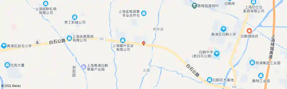 上海白石公路高家桥_公交站地图_上海公交_妙搜公交查询2025