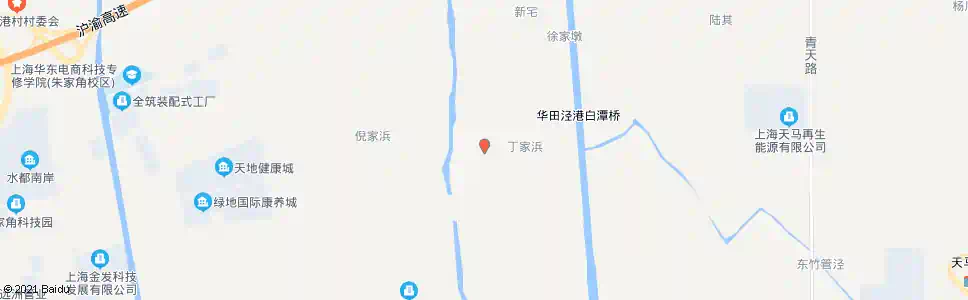 上海丁浜_公交站地图_上海公交_妙搜公交查询2025