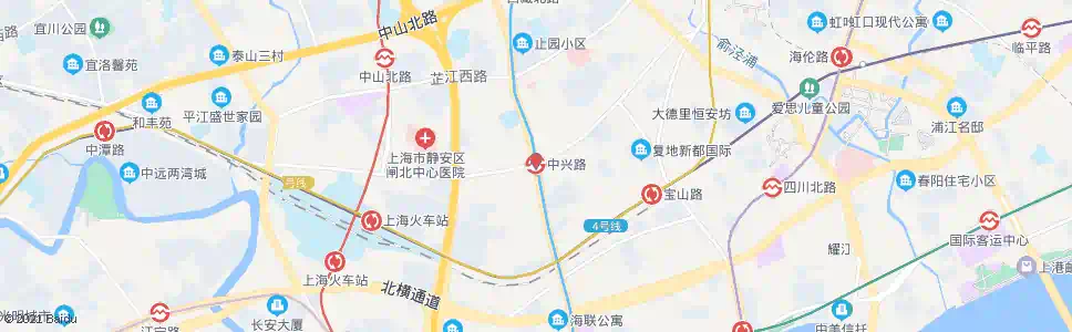 上海中兴路站_公交站地图_上海公交_妙搜公交查询2025