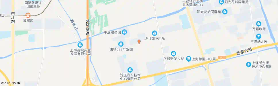 上海上丰路金丰路_公交站地图_上海公交_妙搜公交查询2025