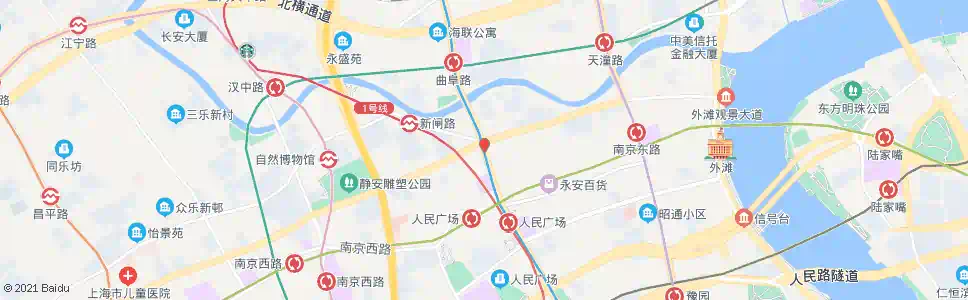 上海西藏中路北京东路_公交站地图_上海公交_妙搜公交查询2025