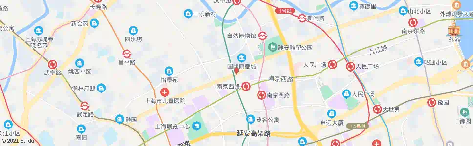 上海北京西路泰兴路_公交站地图_上海公交_妙搜公交查询2025