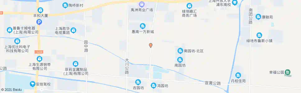 上海听潮南路惠园路_公交站地图_上海公交_妙搜公交查询2025